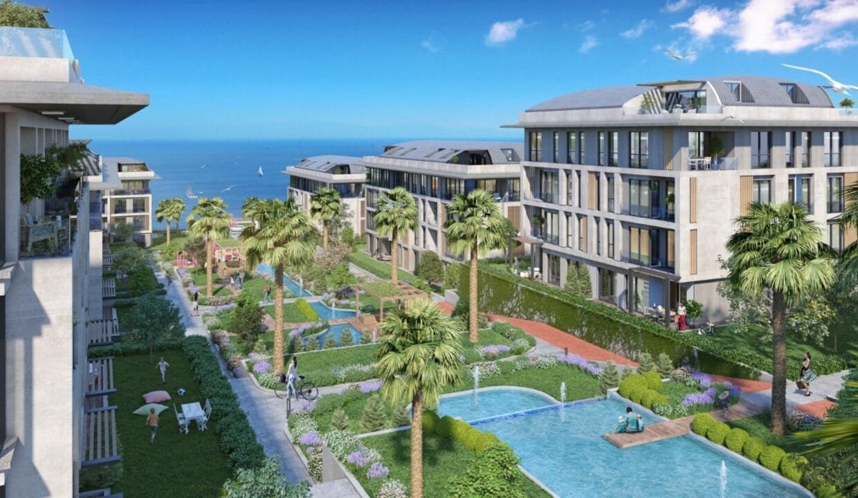 شقق فخمة بإطلالة بحرية في بيليك دوزو مشروع بالم مارين Palm Marin
