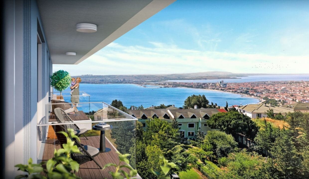 مشروع كاسابلو اسطنبول casablu istanbul عقارات في بيوك شكمجه مطلة على بحر مرمرة