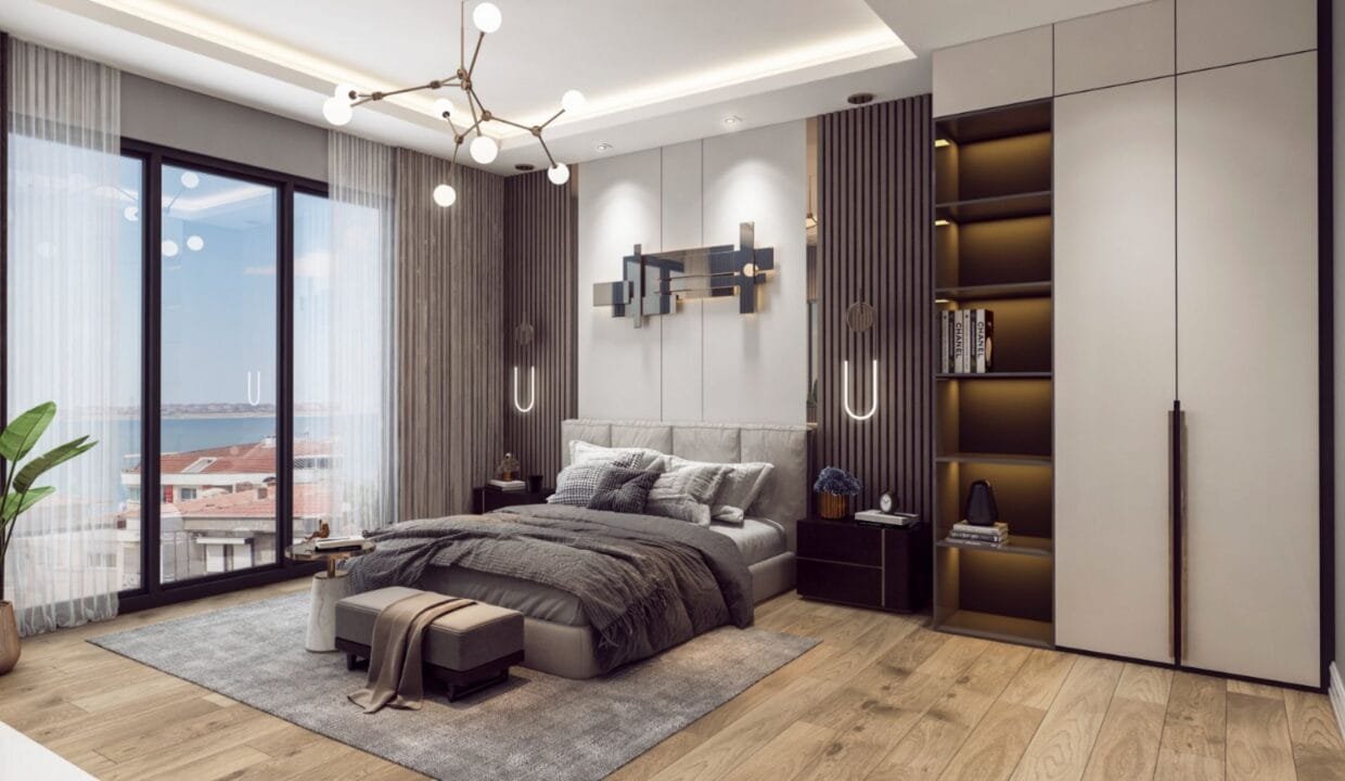 مشروع مارينا سيتي عقارات سكنية بإطلالة بحرية في بيلكدوزو