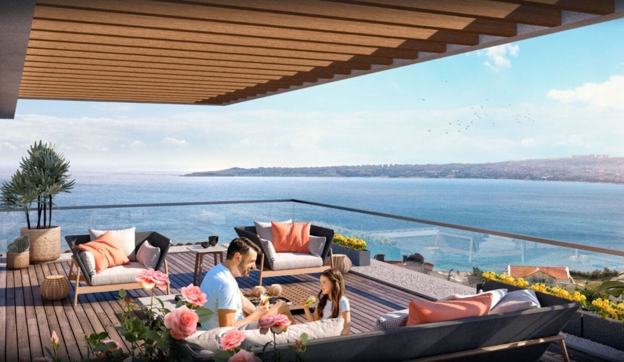 مشروع كاسابلو اسطنبول casablu istanbul عقارات في بيوك شكمجه مطلة على بحر مرمرة