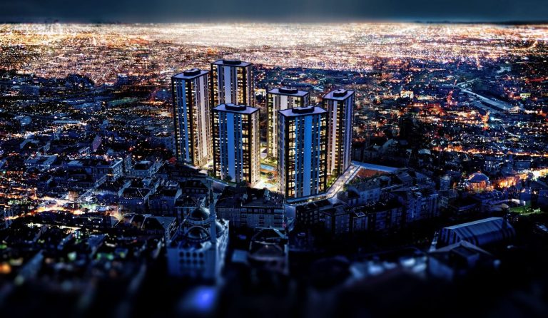 شقق للبيع بأقساط طويلة في باغجلار مشروع سيلفي بارك ايفلر Selvi Park Evleri