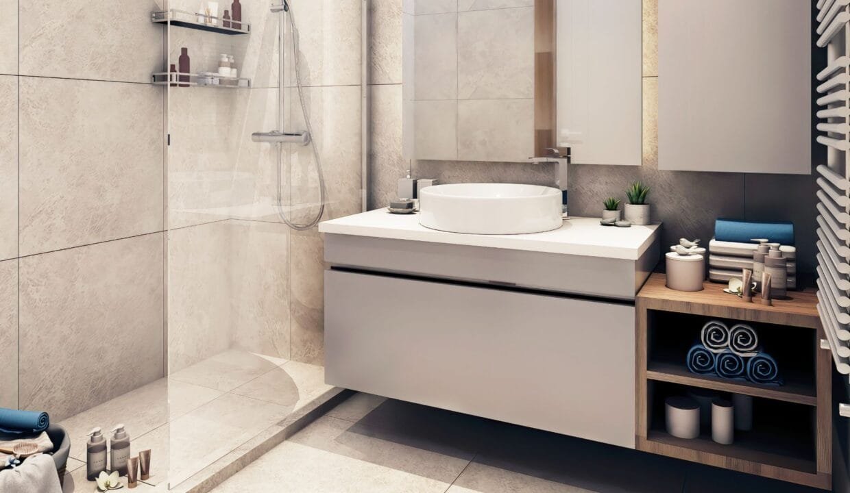شقة للبيع بإطلالة بحرية في بيوك شكمجه مشروع سيا بالم 212 Sea Palm