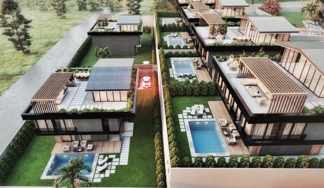 فلل للبيع في تركيا بالتقسيط مشروع فيلا توتكو Tutku Villas