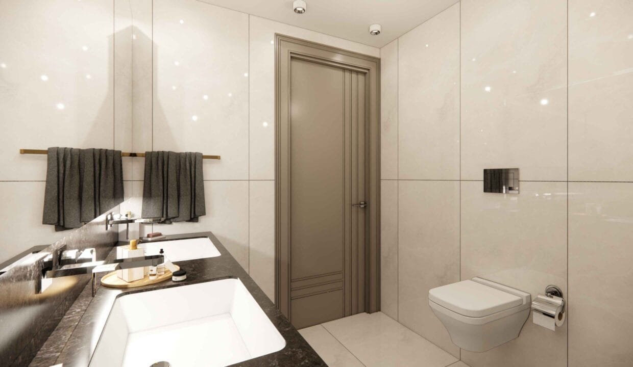 فلل على بحيرة بيوك شكمجه مشروع سيا بالم - Sea Palm Villalari