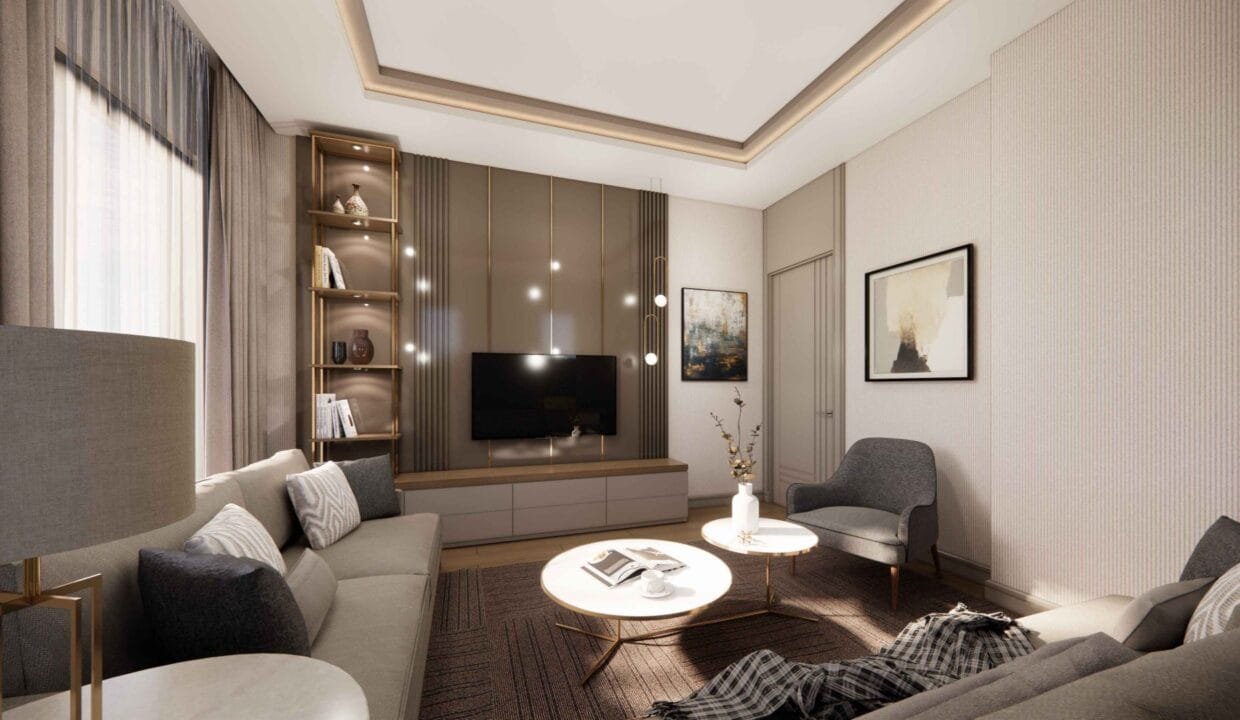 فلل على بحيرة بيوك شكمجه مشروع سيا بالم - Sea Palm Villalari