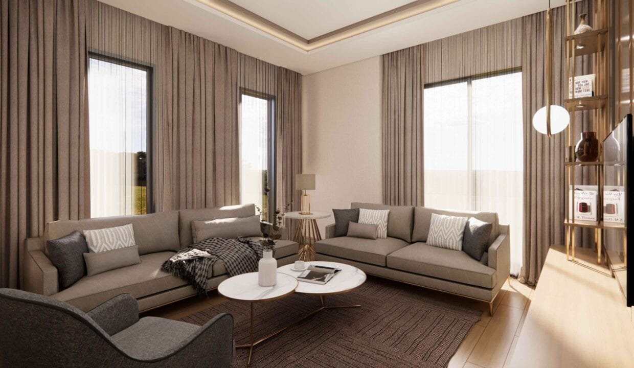 فلل على بحيرة بيوك شكمجه مشروع سيا بالم - Sea Palm Villalari