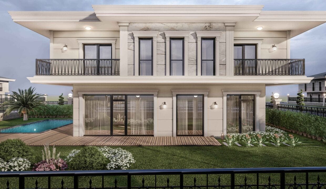 فلل على بحيرة بيوك شكمجه مشروع سيا بالم - Sea Palm Villalari