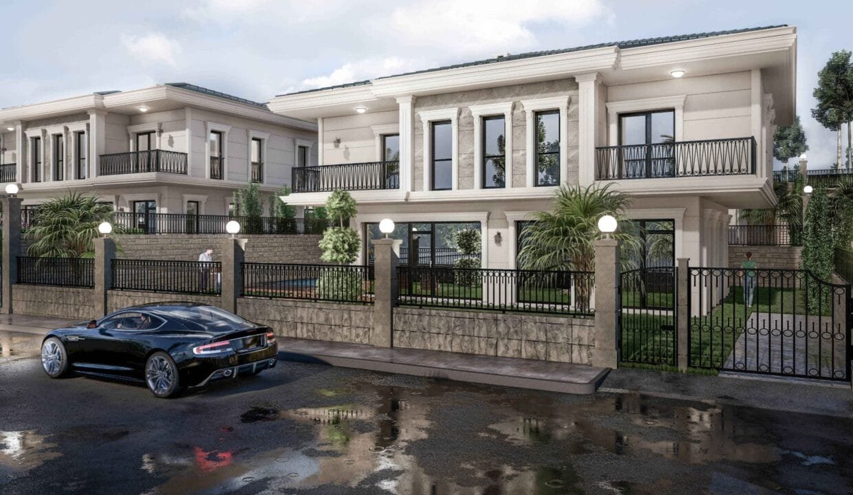 فلل على بحيرة بيوك شكمجه مشروع سيا بالم - Sea Palm Villalari