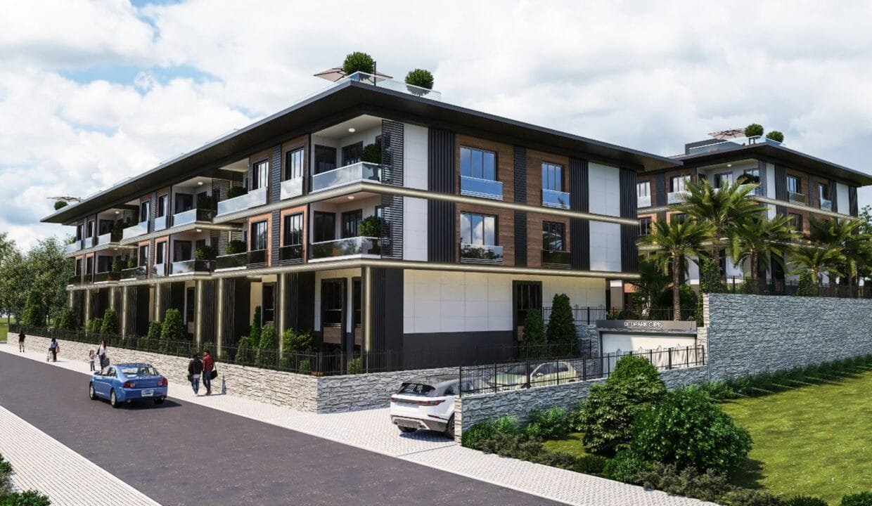 مشروع فيلات مارمارينا في بيليك دوزو مشروع مارمارينا فيلا Marmarin Villas