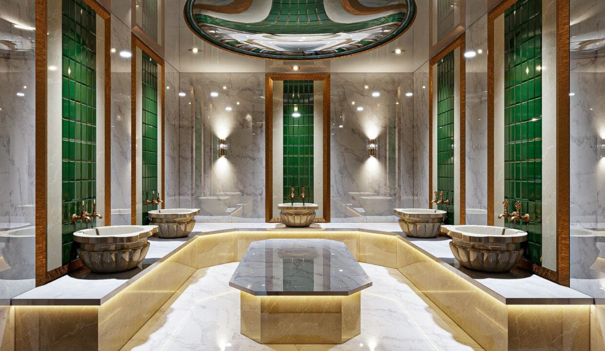 مشروع فيلات مارمارينا في بيليك دوزو مشروع مارمارينا فيلا Marmarin Villas