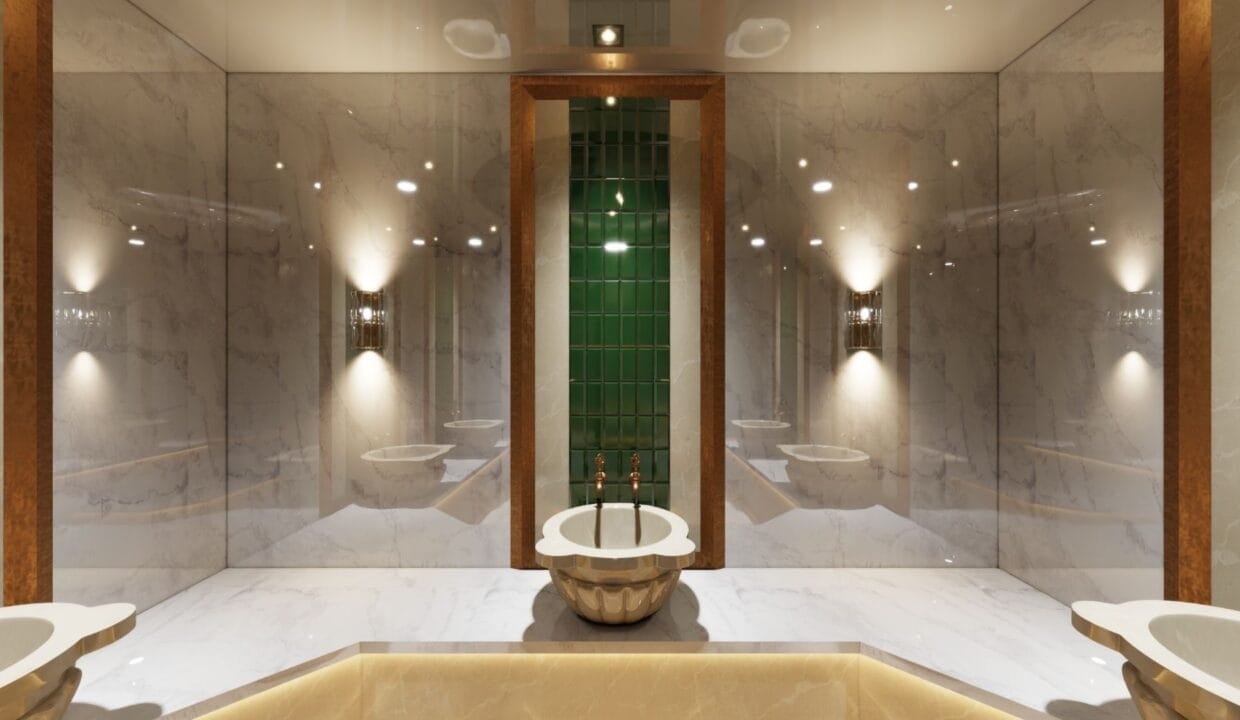 مشروع فيلات مارمارينا في بيليك دوزو مشروع مارمارينا فيلا Marmarin Villas