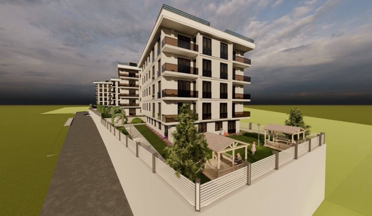 مشروع منازل الحدائق البحرية مشروع دينيز بارك Deniz Park Evleri