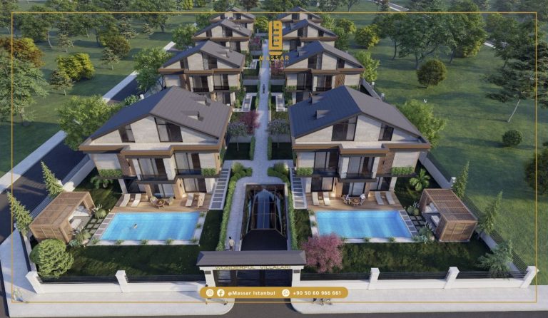 مشروع الفلل الرائعة في بيليك دوزو مشروع واندرفول فيلا Wonderful Villaları