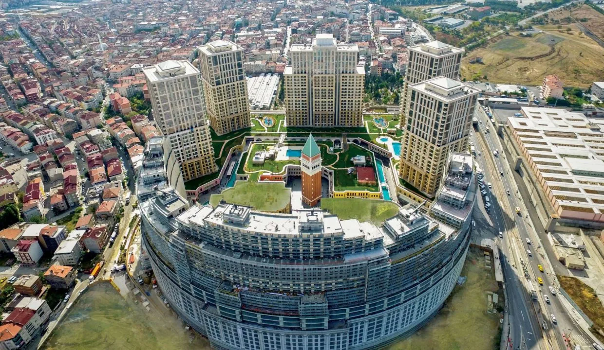 مكاتب تجارية بالتقسيط للبيع في غازي باشا مشروع فينسيا مال بلوك Venezia Mall Blok K-H مشروع فيسنيا مول