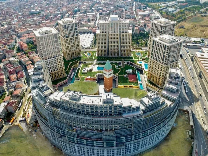 مكاتب تجارية بالتقسيط للبيع في غازي باشا مشروع فينسيا مال بلوك Venezia Mall Blok K-H مشروع فيسنيا مول