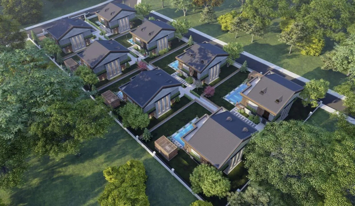 الفلل الرائعة في بيليك دوزو مشروع واندرفول فيلا Wonderful Villaları