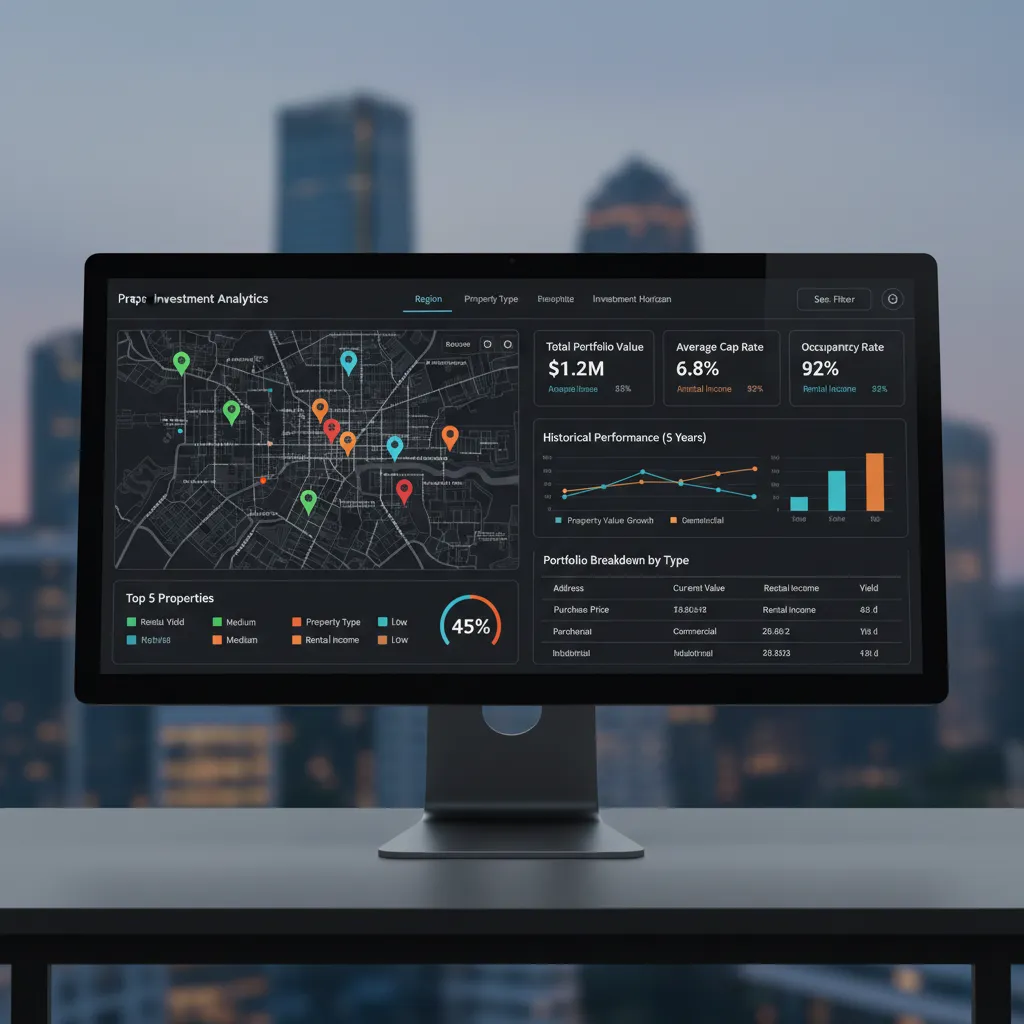 property investment analytics dashboard