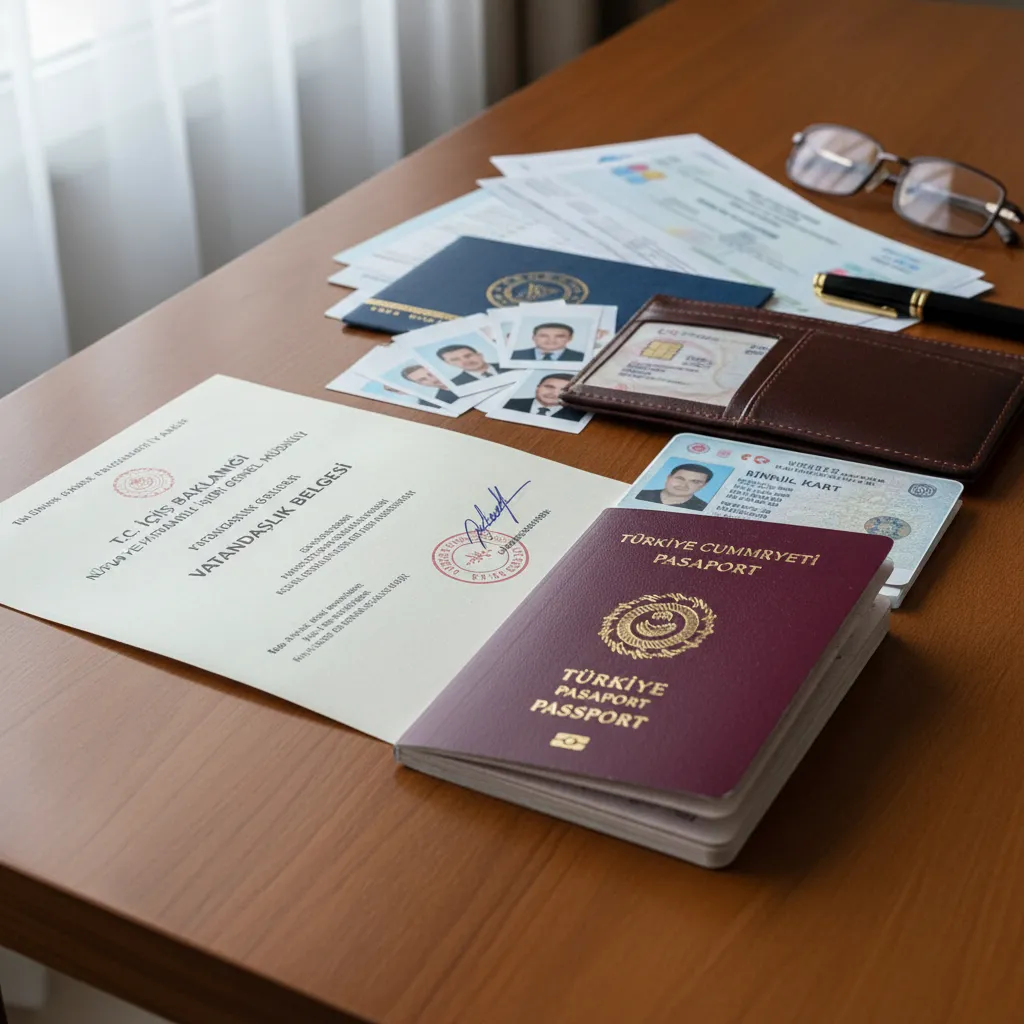 turkish citizenship passport documents