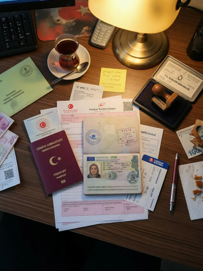 turkish passport documents desk