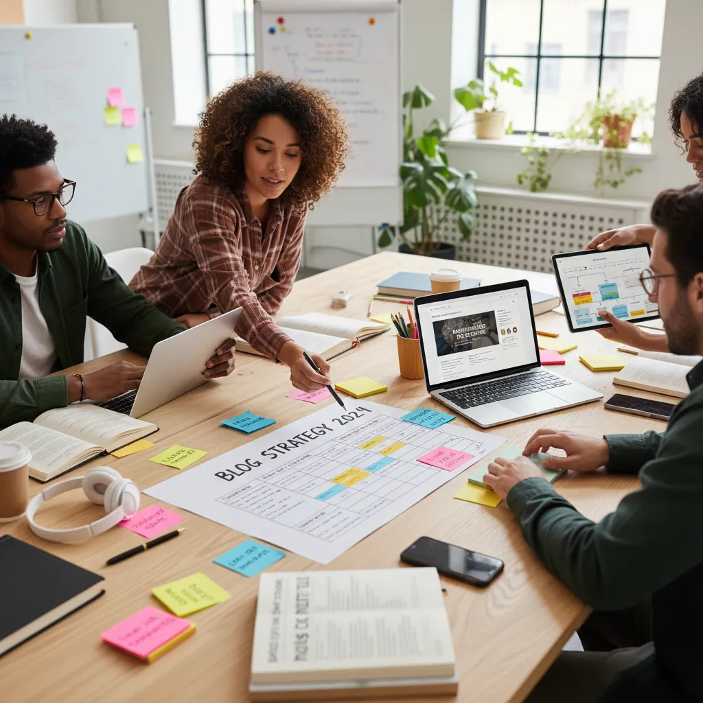 blog writing strategy planning