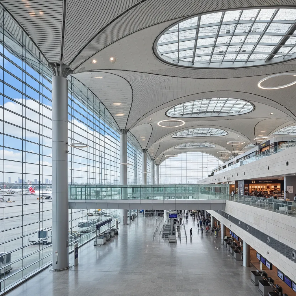 istanbul airport modern architecture