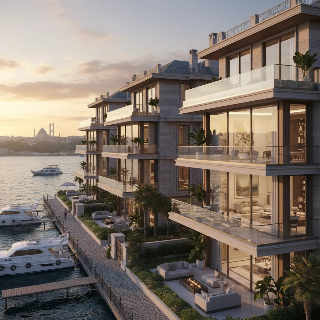 istanbul bosphorus apartments luxury