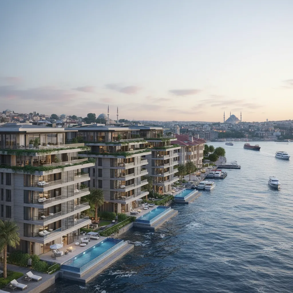 istanbul bosphorus luxury apartments