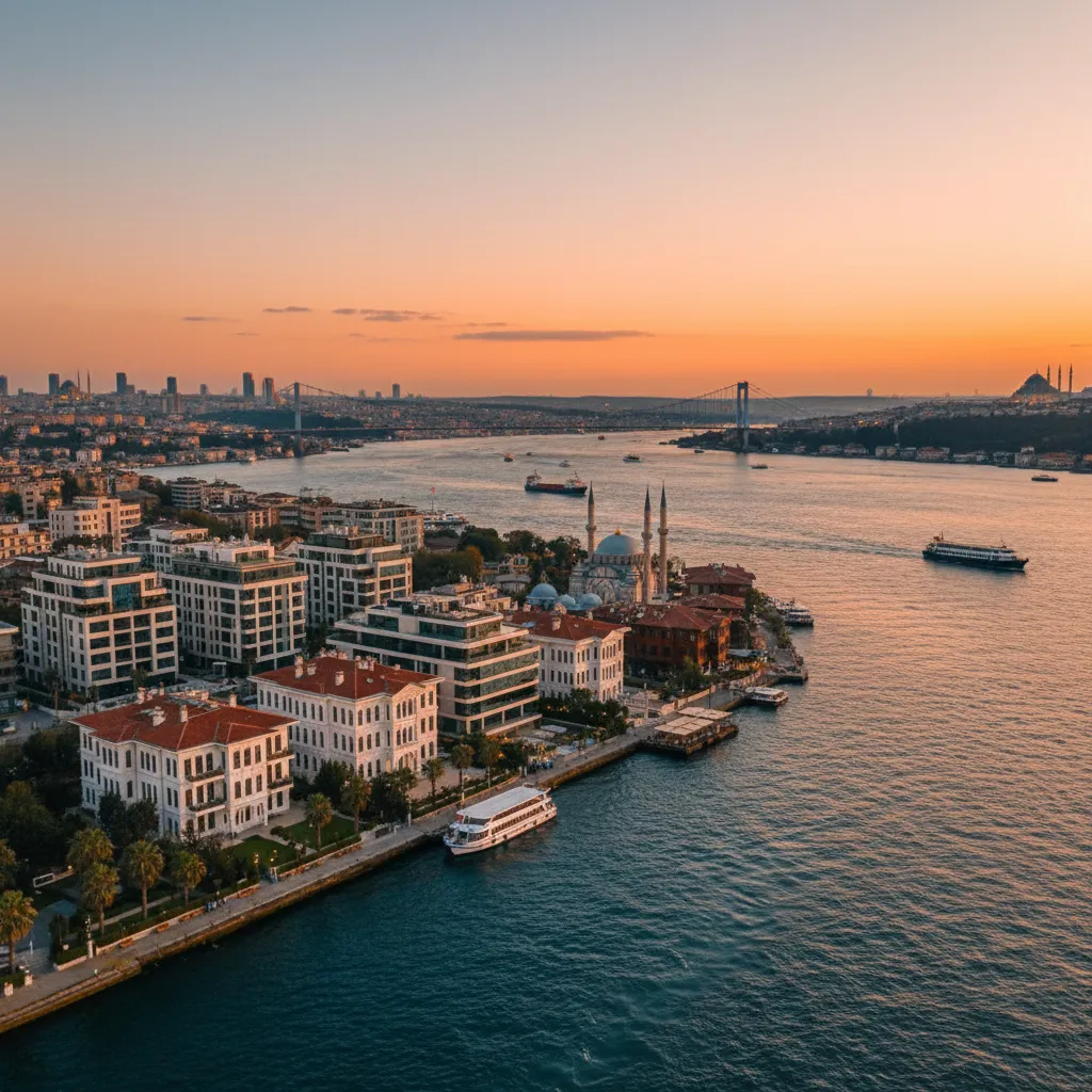 istanbul bosphorus properties skyline
