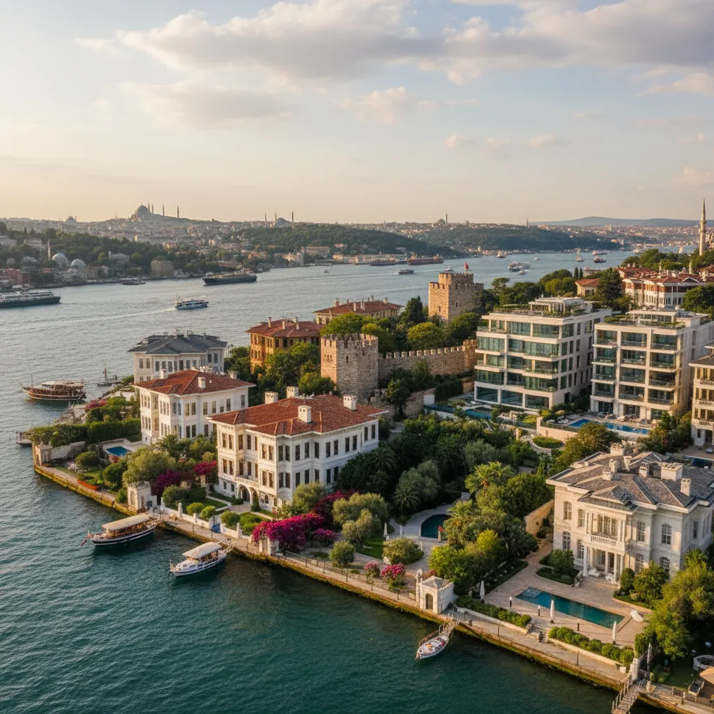 istanbul bosphorus waterfront properties