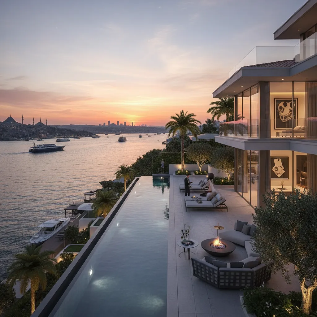 istanbul luxury villa bosphorus