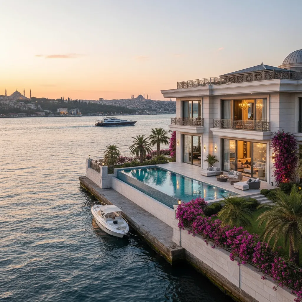istanbul luxury villa bosphorus