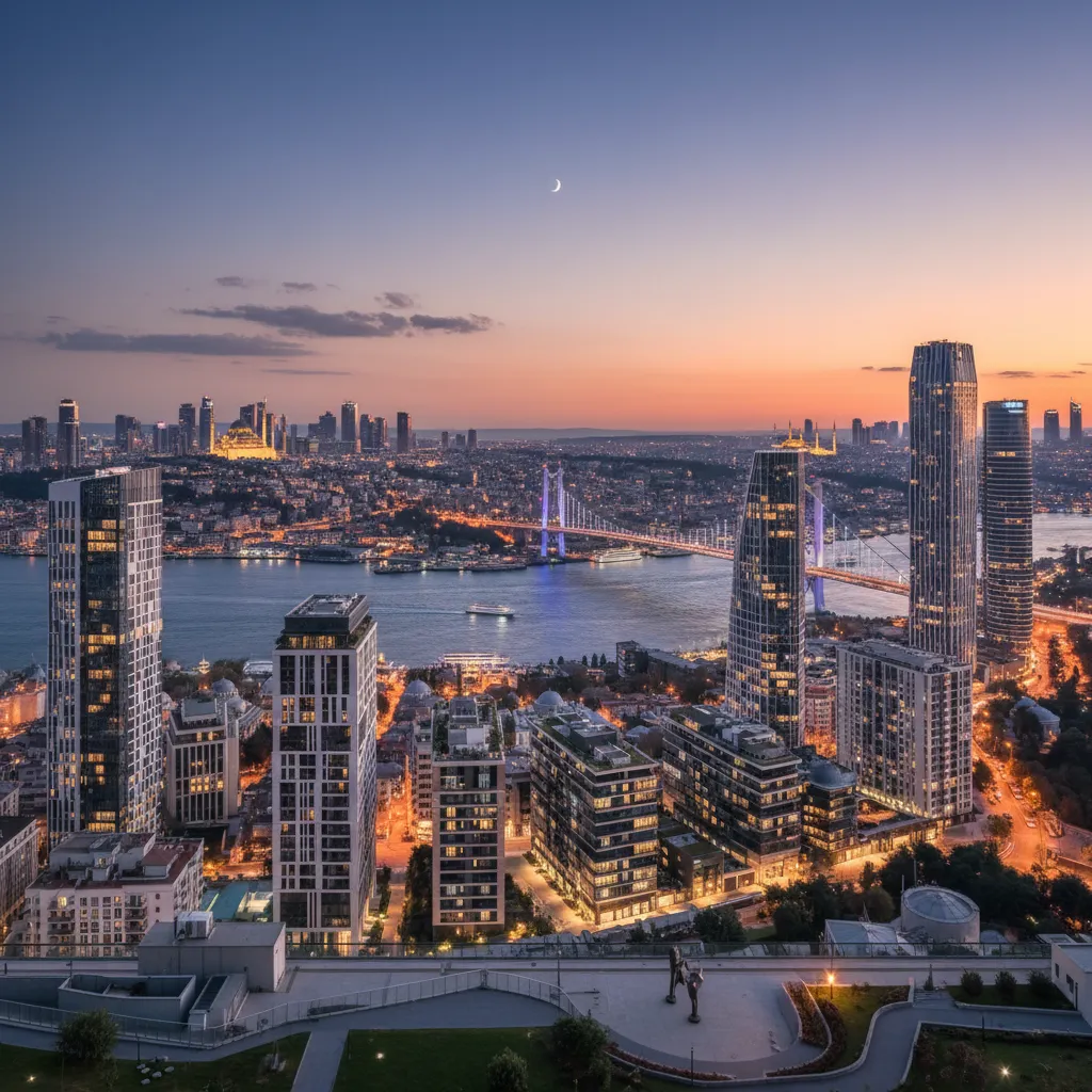 istanbul modern apartments skyline