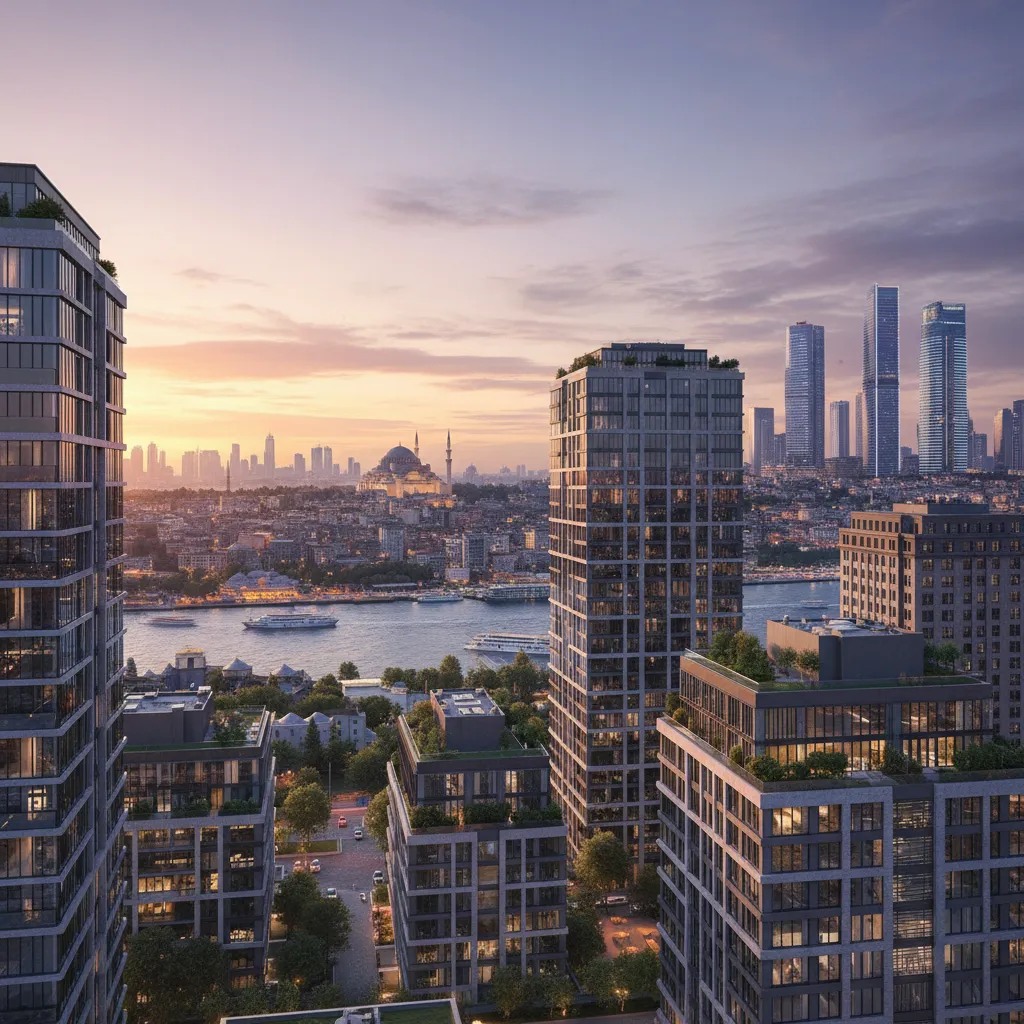istanbul modern apartments skyline