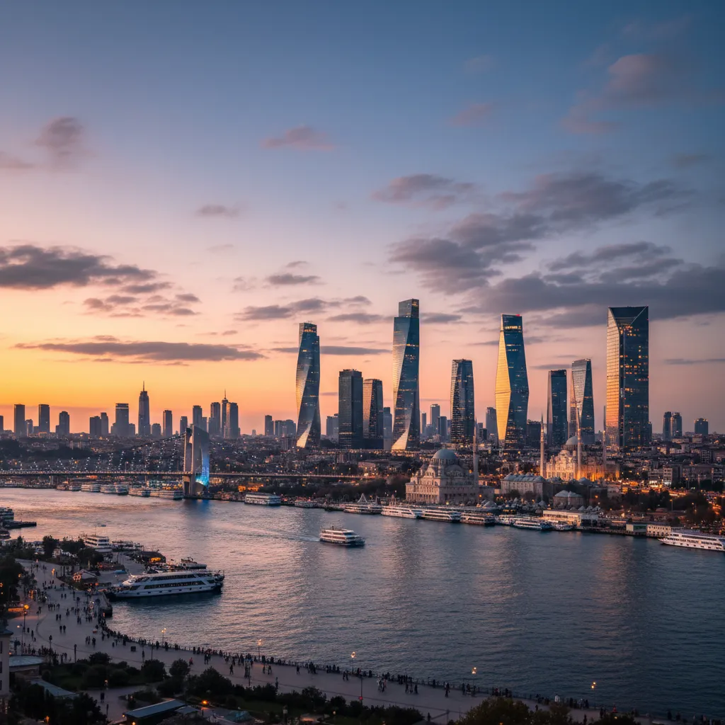 istanbul modern skyline architecture