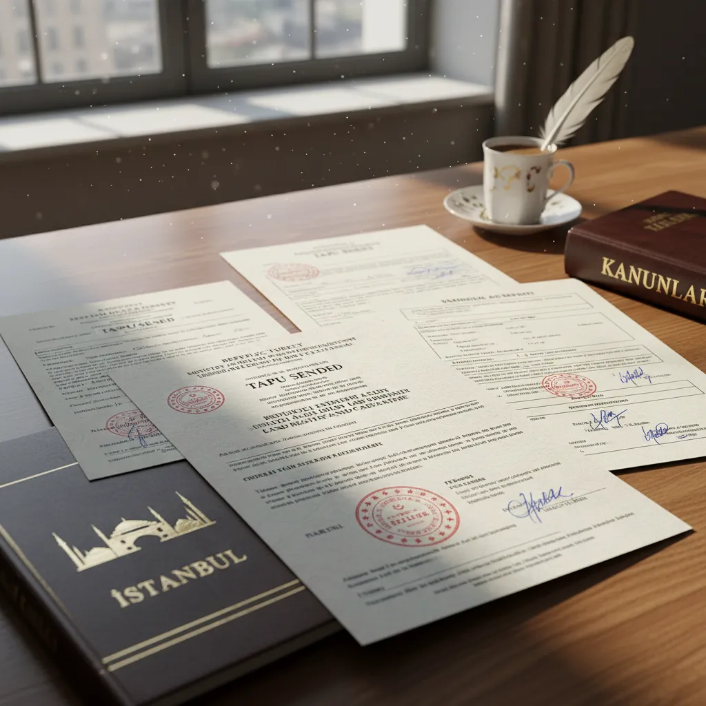 istanbul property documents legal papers