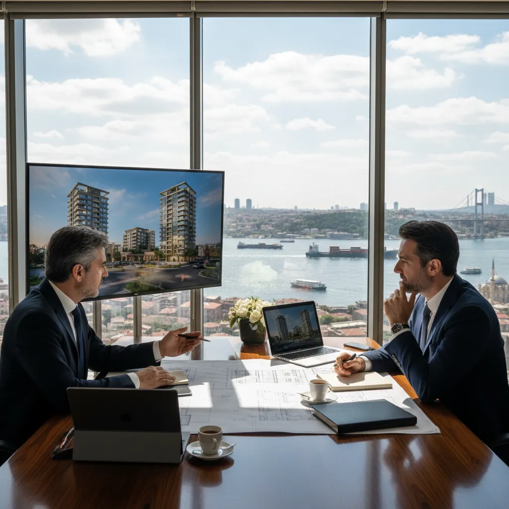 istanbul real estate consultant meeting