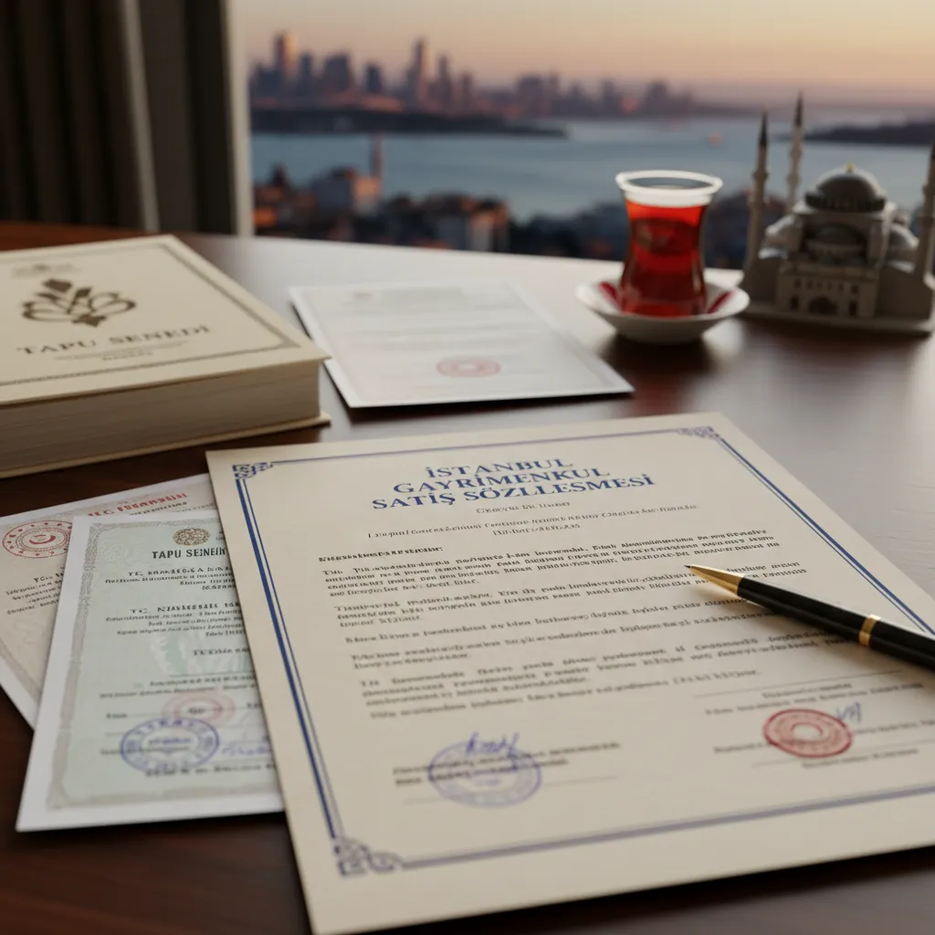 istanbul real estate documents contract