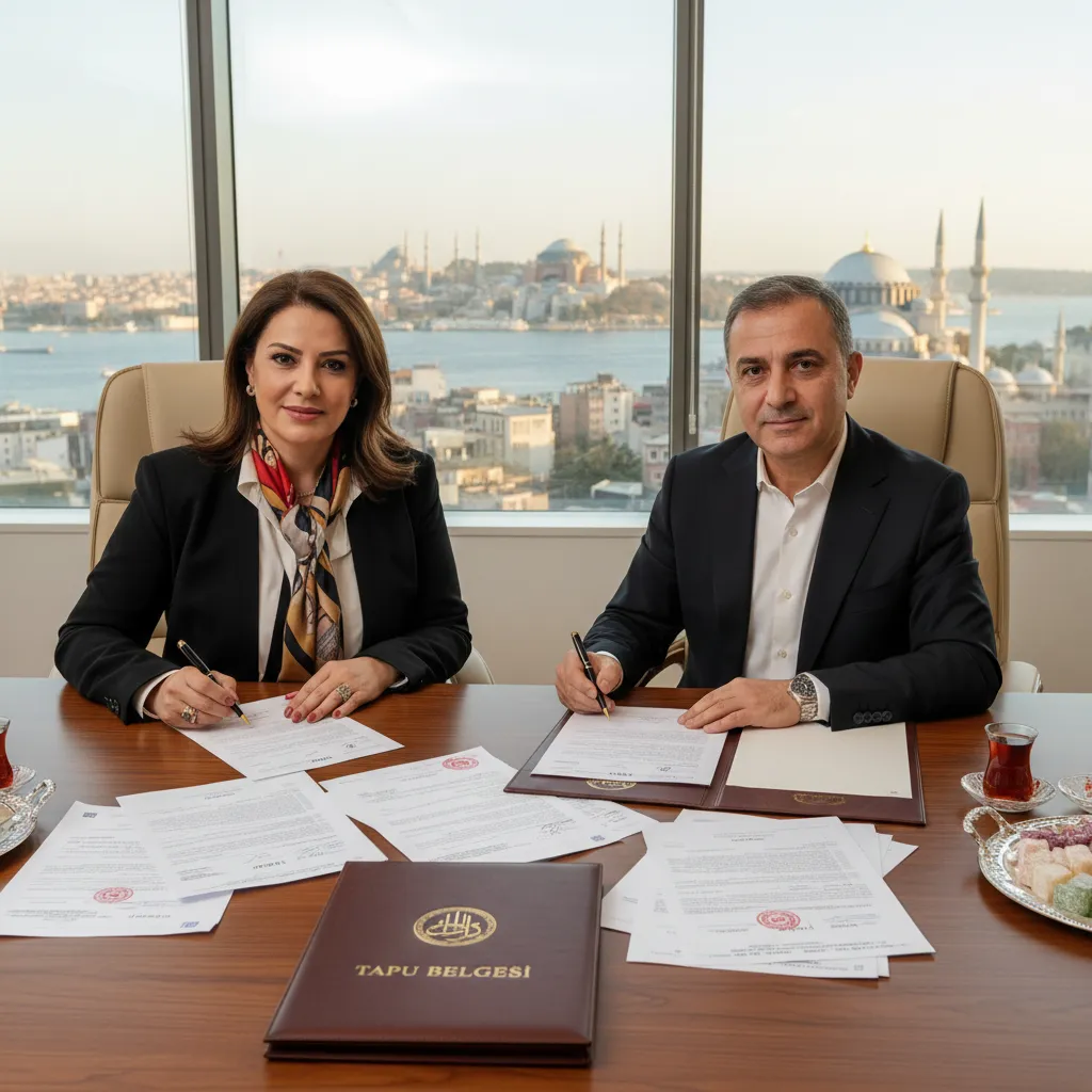 istanbul real estate documents signing