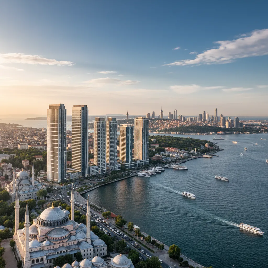istanbul real estate skyline