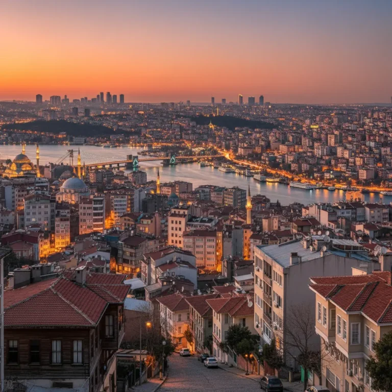 istanbul residential neighborhoods skyline