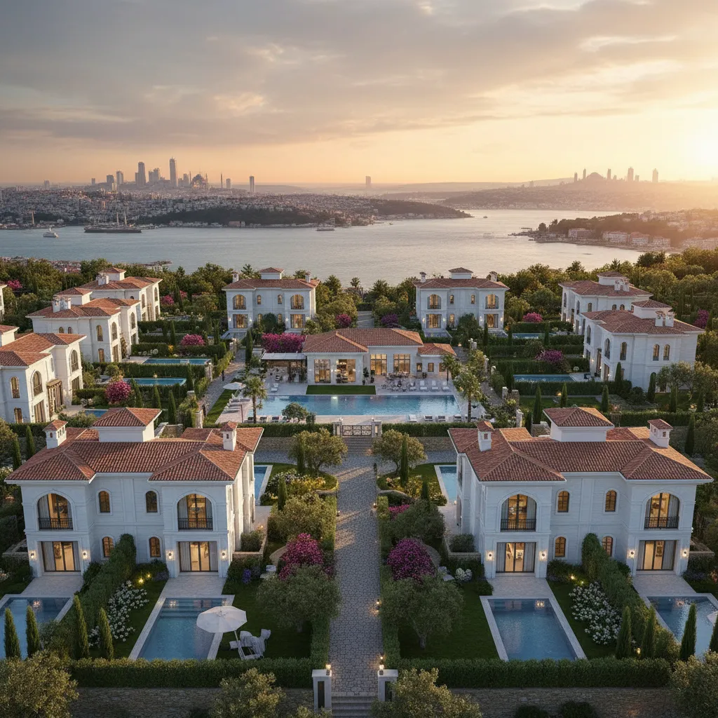 istanbul residential villas complex