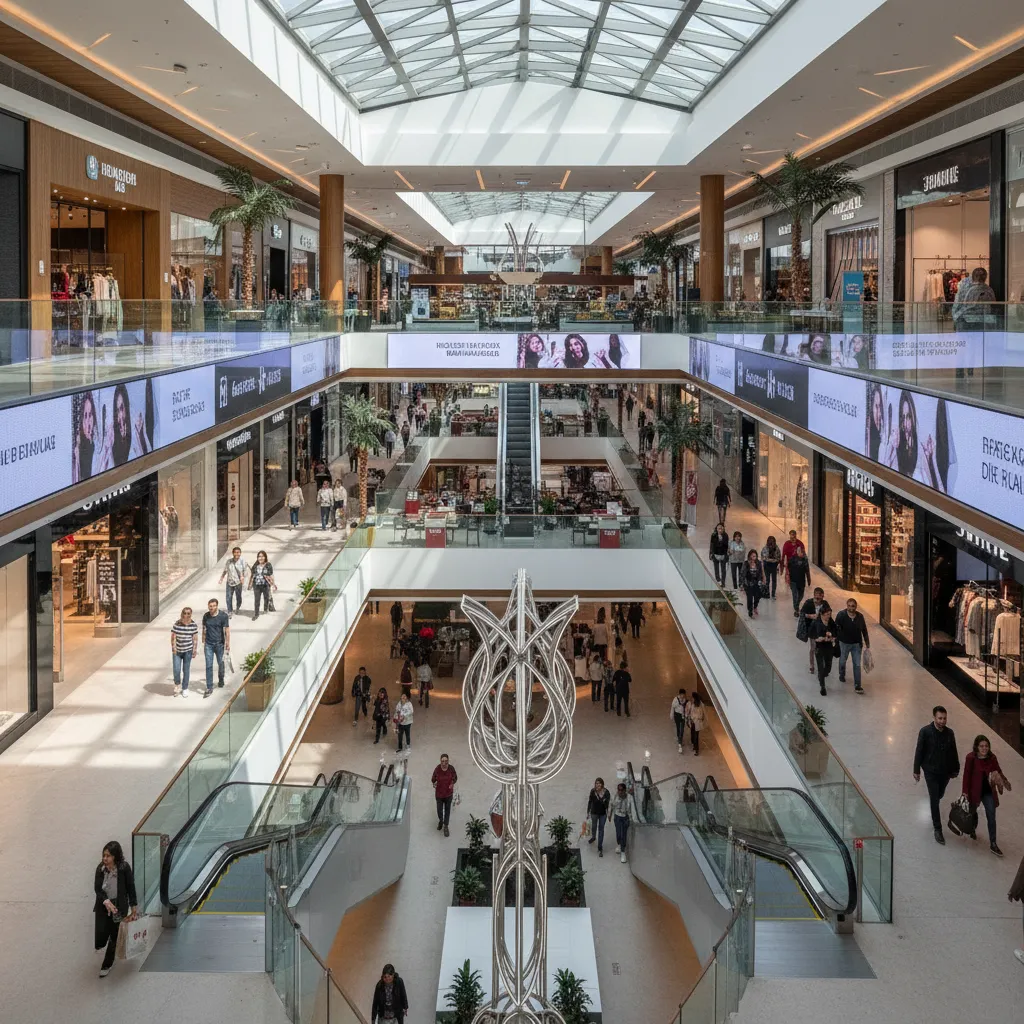 istanbul shopping mall interior modern