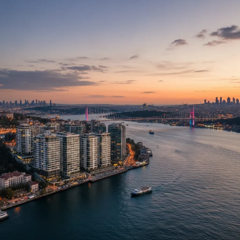 istanbul skyline apartments bosphorus