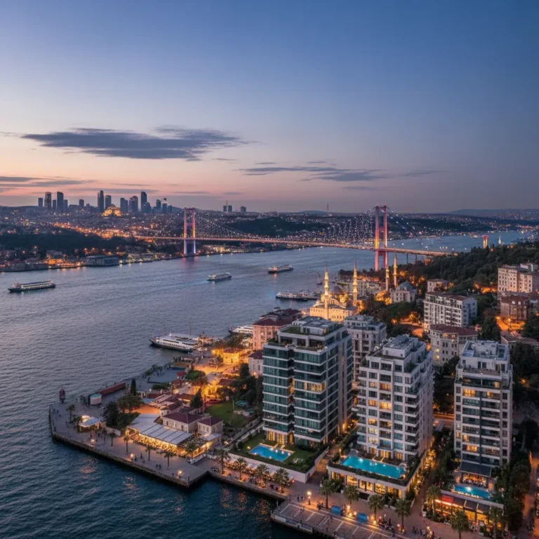 istanbul skyline bosphorus properties