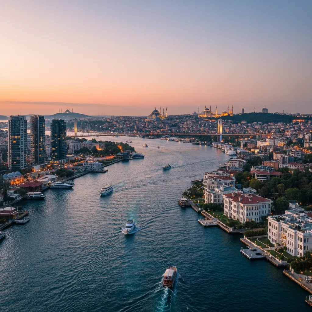 istanbul skyline bosphorus properties
