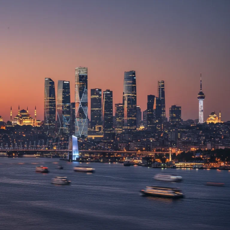 istanbul skyline modern buildings
