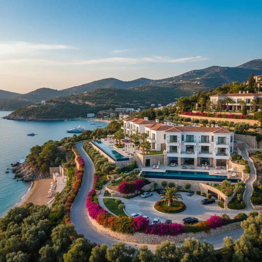 luxury villa turkey landscape