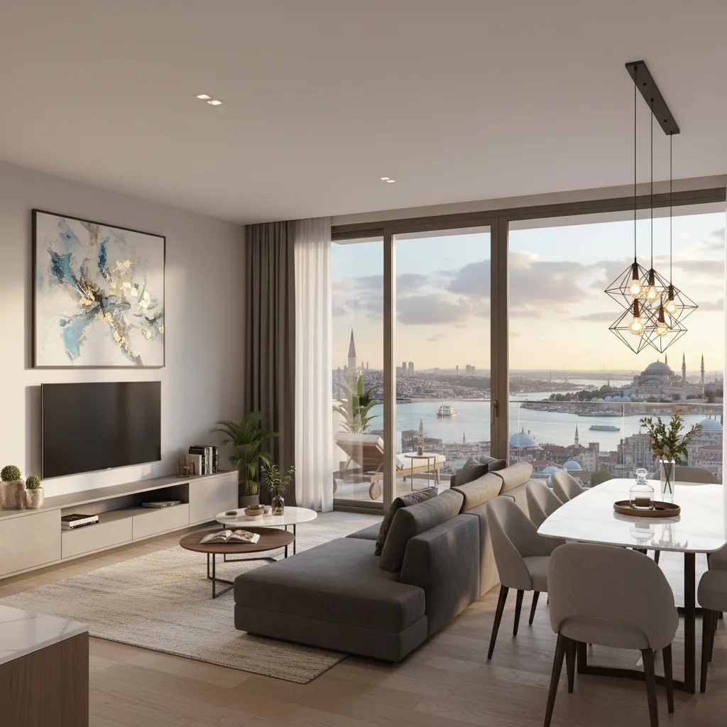 modern apartment interior istanbul