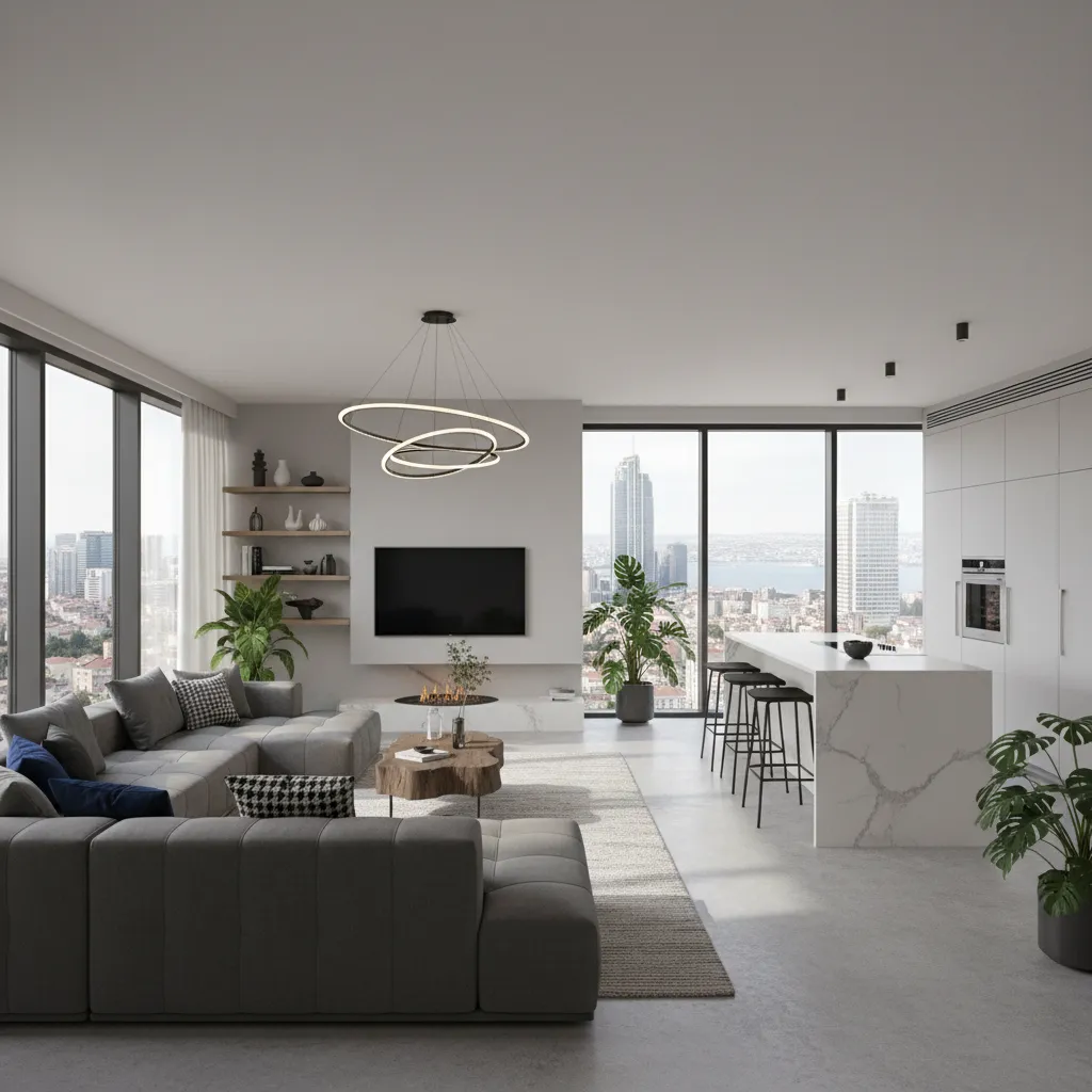 modern apartment interior sisli