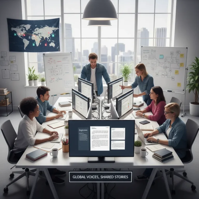 multilingual content writing team